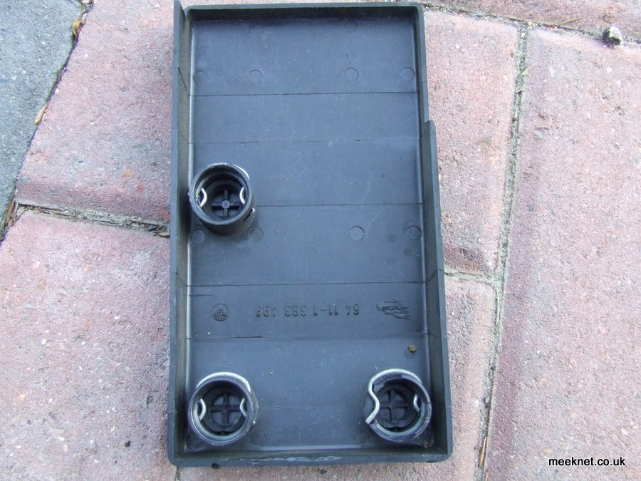 BMW E31 Heater Valves and Auxiliary Water Pump Replacement Cover