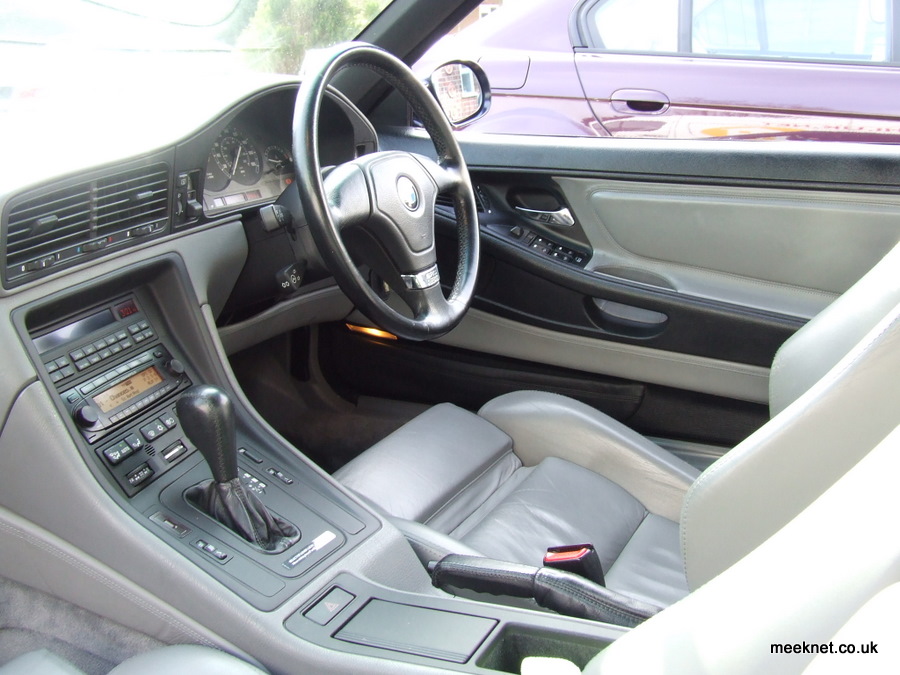 BMW 840ci Sport E31 Two-Tone Interior