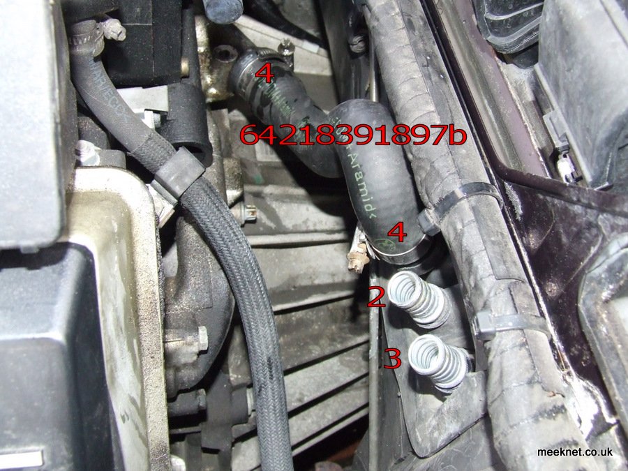 BMW E31 Heater Valves and Auxiliary Water Pump Replacement