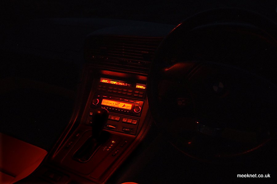 BMW 840ci 850i Ambient Light Interior