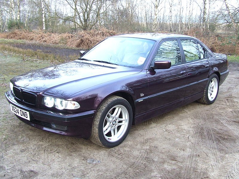 The car also has the standard 7series E38 refinements