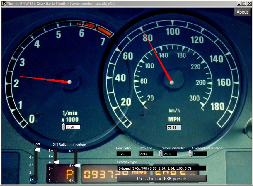 Bmw e39 gear ratios #5