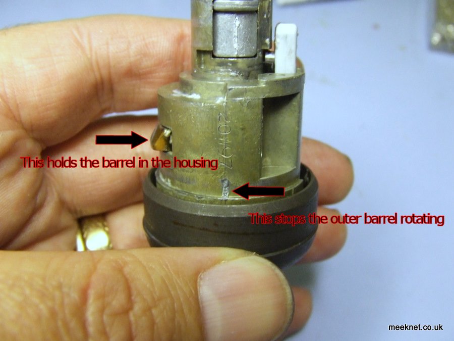 How to change bmw door lock tumblers