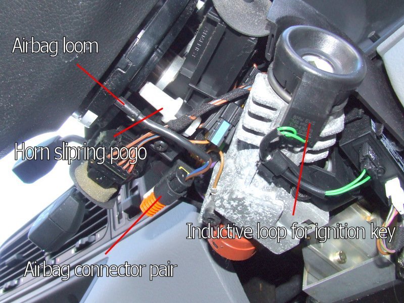 Bmw e31 steering wheel swap