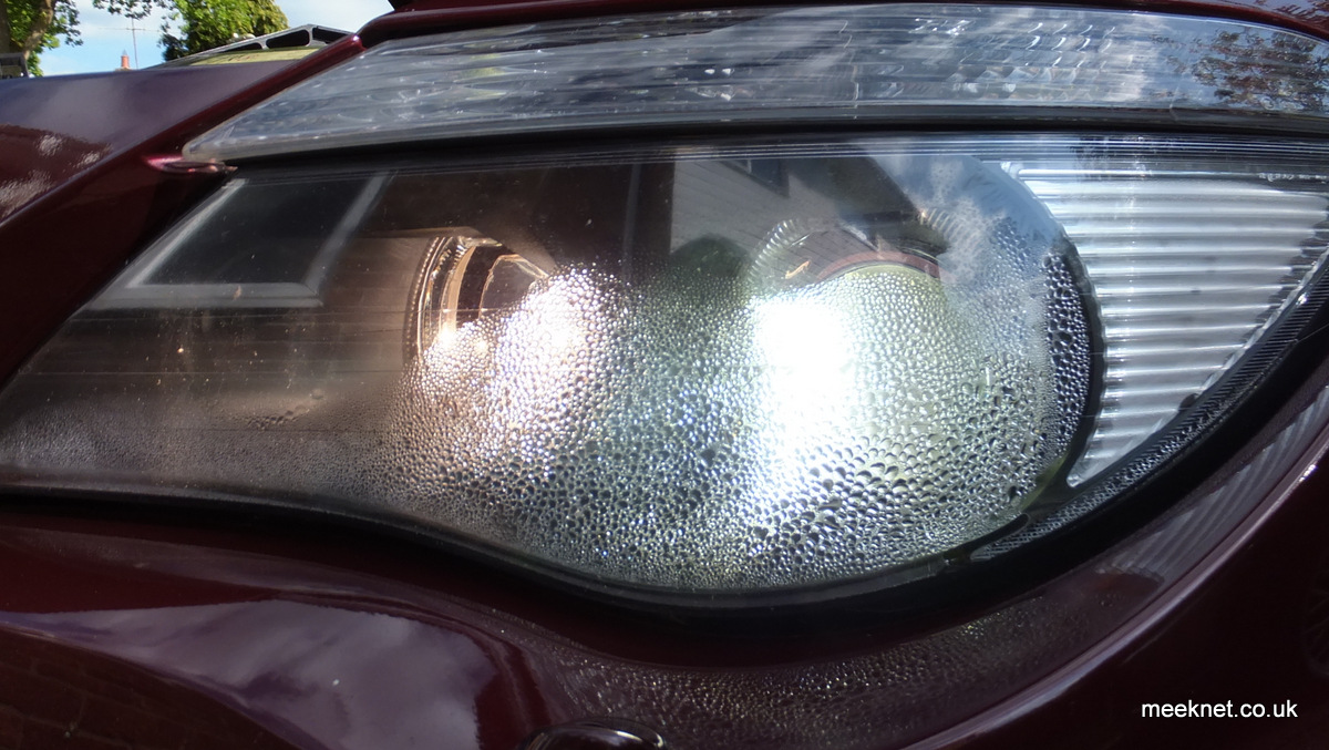 2007 E64 Condensation in headlight a 10minute fix BMW Forums