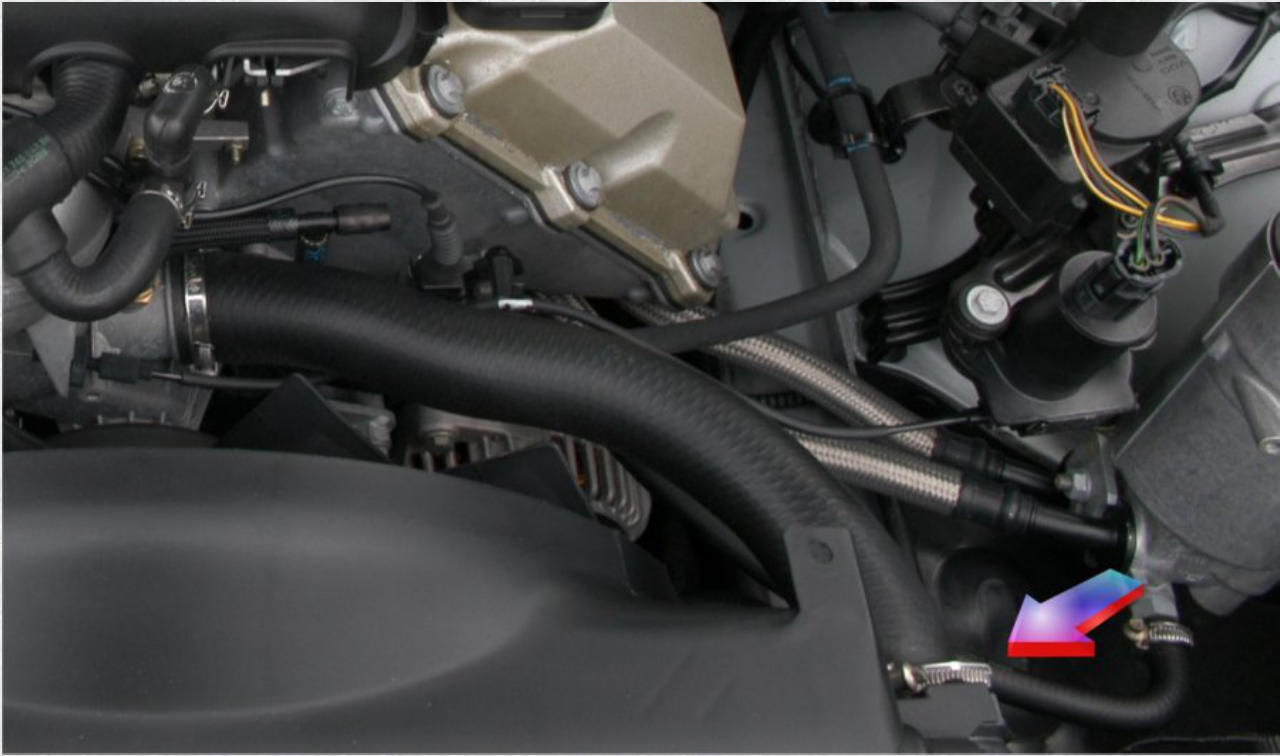 Radiator Coolant Hose Left/Upper for BMW E39 535i 96-03 3.5 M62 Petrol Febi 