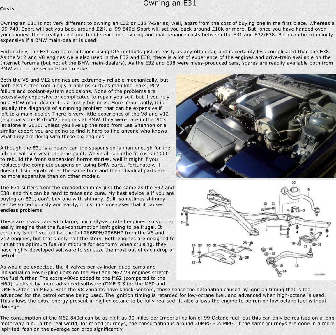 Timm S Bmw E31 8 Series Buying Guide